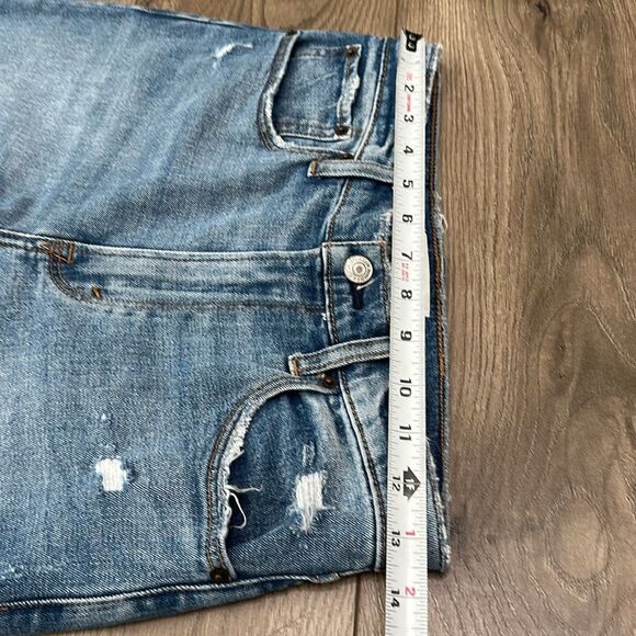 Abercrombie & Fitch The Skinny High Rise Stretch Blue Jeans Size 25 - Picture 8 of 12